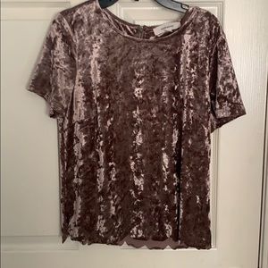 Velvet shirt
